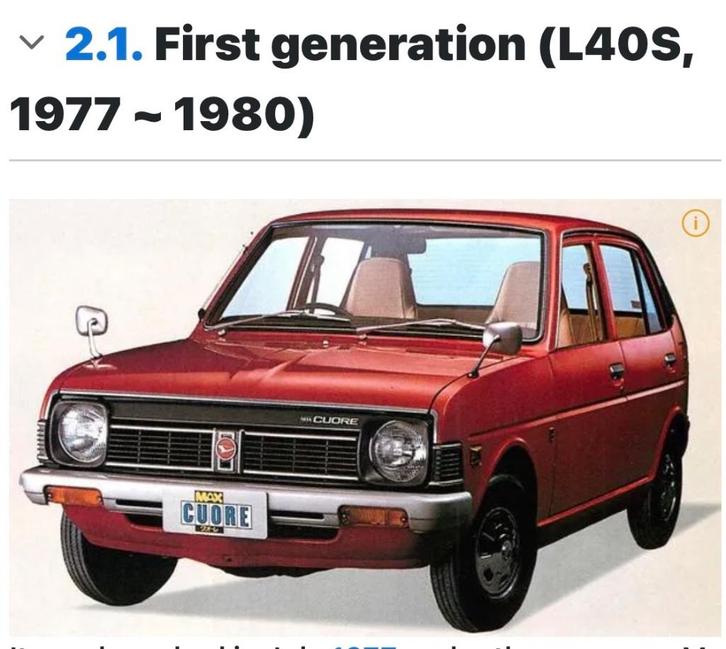 Technical Information  Manual Daihatsu Cuore Model L40 1977, Auto diversen, Handleidingen en Instructieboekjes, Ophalen of Verzenden