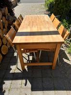 habitat keukentafel met harvink stoelen, Ophalen, Gebruikt