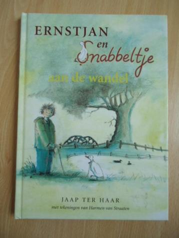 Ernstjan en Snabbeltje, aan de wandel. Jaap ter Haar beschikbaar voor biedingen