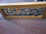 Glas in lood met verlichting, Antiek en Kunst, Ophalen