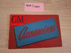 General Motors Accessoires folder 1949/50, Gelezen, Chevrolet, General Motors, Ophalen of Verzenden