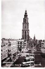 GRONINGEN,- Martinitoren met Trolley bussen. 23-11, Ophalen of Verzenden, 1960 tot 1980, Gelopen, Groningen