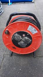 Kelfort kabelhaspel 33 mtr, Ophalen, Gebruikt, Kabel of Snoer