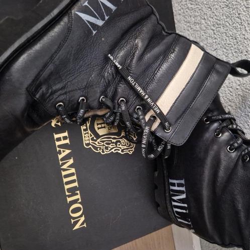 Melvin & Hamilton boots logo Maat 39, Kleding | Dames, Schoenen, Lage of Enkellaarzen, Zwart, Verzenden