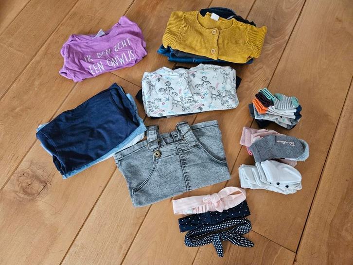 Pakket meisjes kleding herfst en winter maat 68, Kinderen en Baby's, Babykleding | Baby-kledingpakketten, Zo goed als nieuw, Maat 68