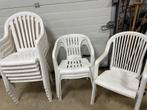 Plastic Tuinstoelen - Stapelbaar, Tuin en Terras, Tuinstoelen, Ophalen, Gebruikt, Plastic, Stapelbaar