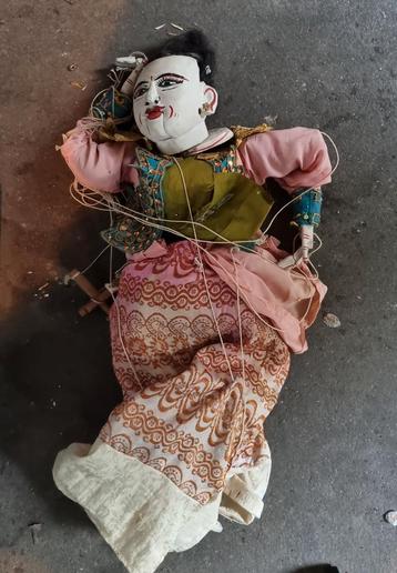 Oude marionet Birma