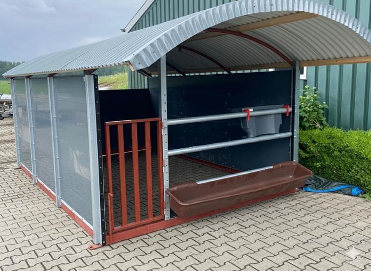 Boogstal / Kalveriglo – Groepshuisvesting, Dieren en Toebehoren, Overige Dieren-accessoires, Nieuw, Verzenden