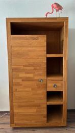 Computerkast, Huis en Inrichting, Kasten | Computermeubels, Ophalen, Zo goed als nieuw, Eikenhout, 170 cm of meer