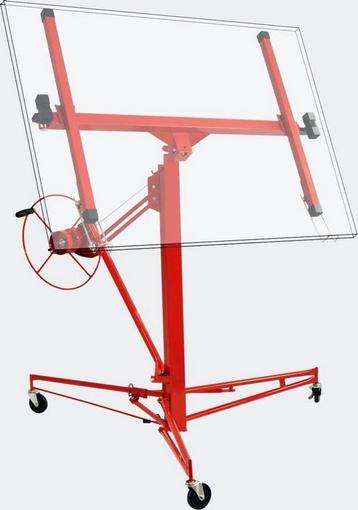 Te huurPlatenlift Gipsplatenlift ideaal voor plafondmontage! beschikbaar voor biedingen
