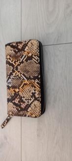 Slangenprint Portemonnee, Ophalen of Verzenden, Gebruikt, Zwart