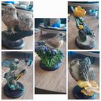 4 mooie beeldjes  van VOGELWERELD collectie, Verzamelen, Ophalen of Verzenden, Zo goed als nieuw, Vogel, Beeldje of Figuurtje