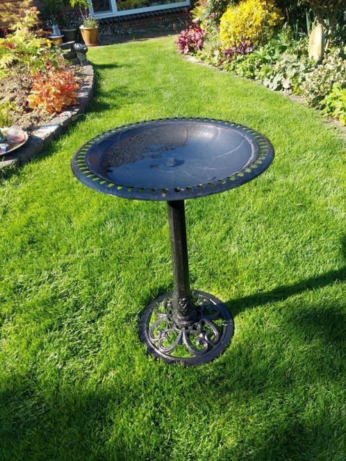 Groot  vogeldrinkschaal vogeldrinkbak gietijzer 70х50 cm, Tuin en Terras, Vogelhuisjes en Vogelbaden, Zo goed als nieuw, Ophalen