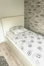 Ikea malm bed met ladekasten (1 persoons), 90 cm, Eenpersoons, Wit, Ophalen of Verzenden