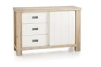 Gezocht Henders & Hazel Istrana dressoir, Ophalen, 100 tot 150 cm, Acacia, old java grey, Zo goed als nieuw