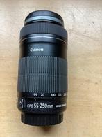 Canon 55-250 mm IS STM, Ophalen of Verzenden, Zo goed als nieuw, Telelens