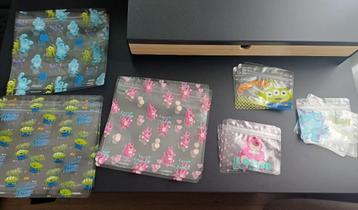 Herbruikbare zipzakjes van Disney, 21 stuks, NIEUW! 21=€4,-! beschikbaar voor biedingen