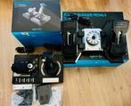 LogitechG X56 H.O.T.A.S. en Flight Rudder Pedals, Computers en Software, Joysticks, Ophalen, Zo goed als nieuw, Logitech G