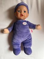 Eerste zachte baby born pop paars zachte romp, Kinderen en Baby's, Speelgoed | Poppen, Ophalen of Verzenden, Zo goed als nieuw