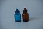 Letterbak figuren  twee apothekers stolpflesjes, Verzamelen, Beelden en Beeldjes, Ophalen, Zo goed als nieuw