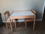 Peuter tafel met stoeltjes z.g.a.n., Kinderen en Baby's, Kinderkamer | Tafels en Stoelen, Ophalen, Zo goed als nieuw, Tafel(s) en Stoel(en)