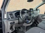 Ford Transit Custom 2.0TDCI 130PK Automaat / Carplay / Camer, Stof, 4 cilinders, Met garantie (alle), Zwart