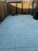 Terrastegels - Natuursteen - 10m²+, Tuin en Terras, Tegels en Klinkers, Ophalen, Gebruikt, 10 m² of meer, Beton
