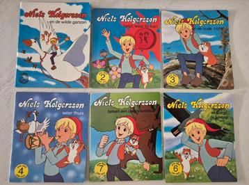 Bijna complete Niels Holgersson Miniboekjes serieJaren ’80 
 beschikbaar voor biedingen