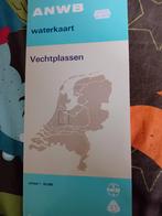 Mooie oude kaart van de Vechtplassen. Goed voor elke watersp, Ophalen of Verzenden, Zo goed als nieuw