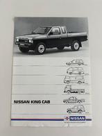 Folder technisch Nissan King Cab, Ophalen of Verzenden, Gebruikt, Auto's