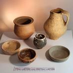 Romeins aardewerk gallo romeins verzameling 6 stuks, Ophalen of Verzenden