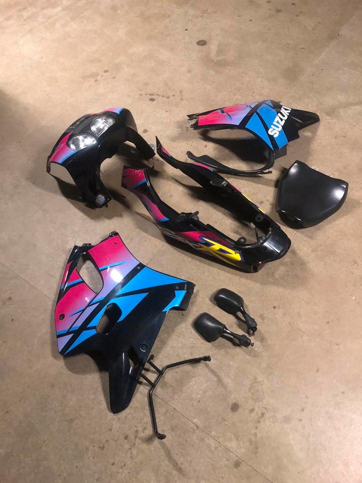 Volledige kappenset voor een Suzuki GSX-R 750 1992-1994, Motoren, Onderdelen | Suzuki, Gebruikt, Ophalen of Verzenden
