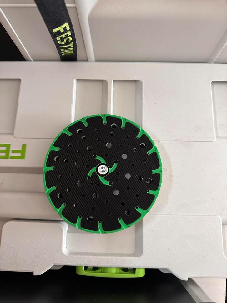 Festool Schuurzool roterende ETS 150 150mm, Doe-het-zelf en Verbouw, Gereedschap | Schuurmachines, Zo goed als nieuw, Excentrische schuurmachine