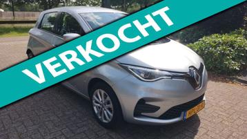 Renault ZOE + KOOPACCU grijs stoelverwarming beschikbaar voor biedingen