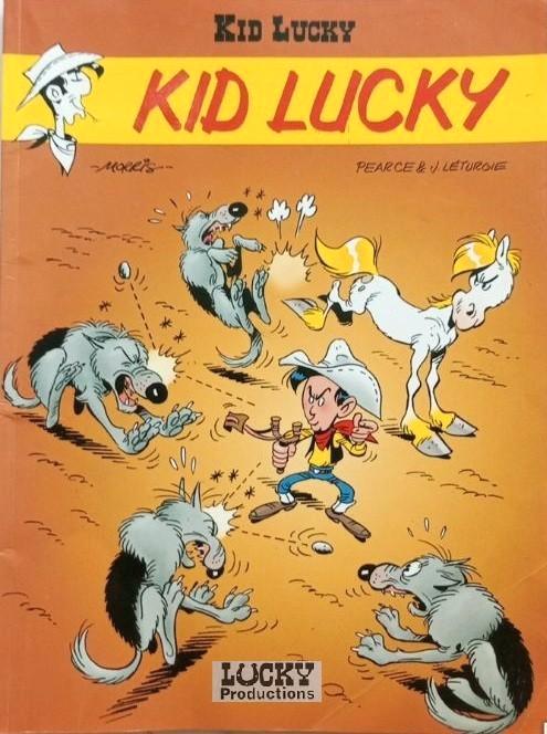 Lucky Luke - Kid Lucky, Boeken, Stripboeken, Gelezen, Eén stripboek, Ophalen of Verzenden
