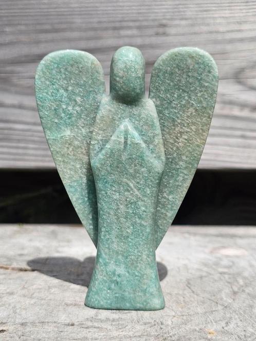 Knappe amazoniet engel, Verzamelen, Mineralen en Fossielen, Mineraal, Ophalen of Verzenden