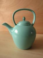 Theepot groen, Ophalen of Verzenden, Aardewerk, Overige stijlen, Overige typen
