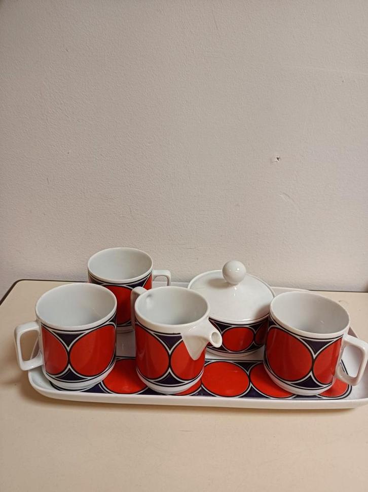 Johann Seltmann Vohenstrauss koffieserviesje, Antiek en Kunst, Antiek | Servies compleet, Ophalen of Verzenden