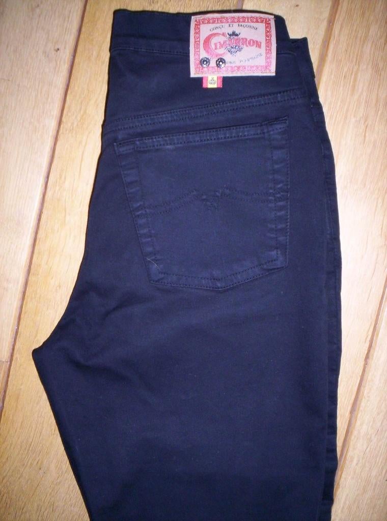 CIMARRON spijkerbroek zwart flared maat 34 maat 27 - nieuw -, Kleding | Dames, Zwart, Nieuw, Ophalen of Verzenden, Cimarron