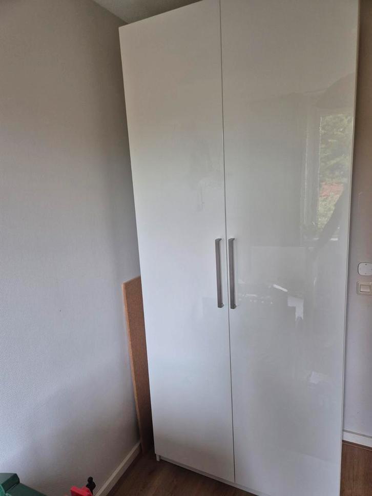 2x Fardal witte hoogglans Ikea deuren 50x229cm, Huis en Inrichting, Kasten | Kledingkasten, Zo goed als nieuw, 200 cm of meer