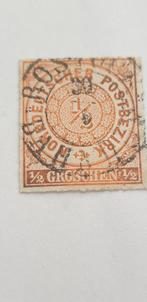5903  deutsches post 1868 3 kreuzer, Verzenden, BRD
