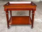 Serveertafel op wielen, Huis en Inrichting, Tafels | Sidetables, Ophalen, 25 tot 50 cm, Rechthoekig