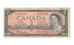 Canada 2 Dollars 1954, Ophalen of Verzenden, Noord-Amerika, Los biljet