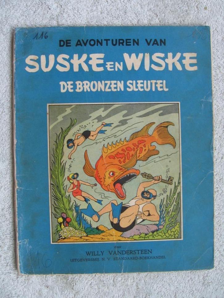 Suske en Wiske - complete blauwe reeks (1952 - 1958), Boeken, Stripboeken, Gelezen, Complete serie of reeks, Ophalen
