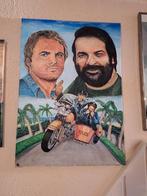 Bud Spencer & Terence Hill Schilderij, Ophalen of Verzenden, Zo goed als nieuw