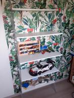 Wandrek ijzer- houten planken, Ophalen, Gebruikt, 25 tot 50 cm, 50 tot 100 cm