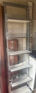 Apothekerskast - Praktische opbergoplossing, Huis en Inrichting, Minder dan 50 cm, Gebruikt, Ophalen of Verzenden, Grijs