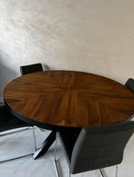 Teak Eettafel - 140cm, Huis en Inrichting, Tafels | Eettafels, Ophalen, 100 tot 150 cm, Zo goed als nieuw, Vier personen