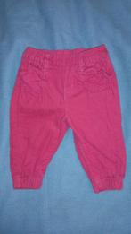 H&M roze rib broek gevoerd maat 68, Broekje, Meisje, H&M, Ophalen of Verzenden
