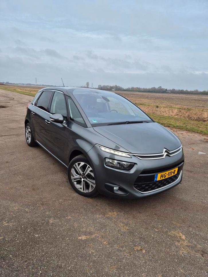 Citroën C4 1.6 E-hdi 2013 Grijs, Auto's, Citroën, Particulier, C4, Diesel, A, MPV, Handgeschakeld, Geïmporteerd, Zilver of Grijs